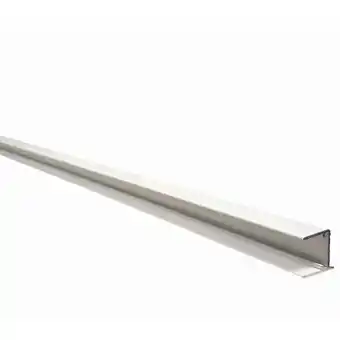 Bricomarché Profilé d'obturation pour plaque polycarbonate alvéolaire 16 mm laqué blanc ou gris l 98 cm blanc ral 9010, e : 16 mm, l : 98 offre