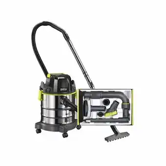 Bricomarché Pack ryobi aspirateur eau et poussière 18v one plus - sans batterie ni chargeur r18wdv-0 - 6 accessoires nettoyage automobile offre
