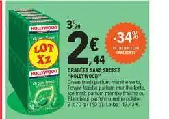 Dragées Sans Sucres "hollywood"