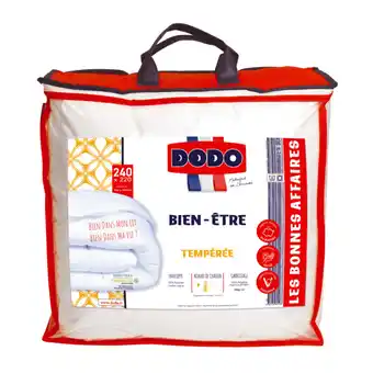 Carrefour Dodo couette bien-être offre