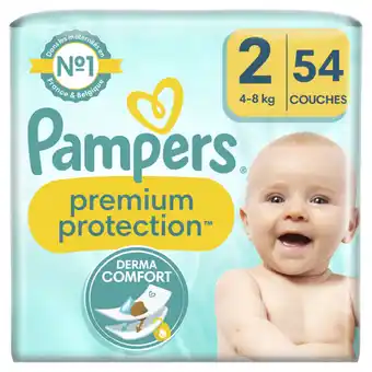 Carrefour Pampers couches premium protection offre