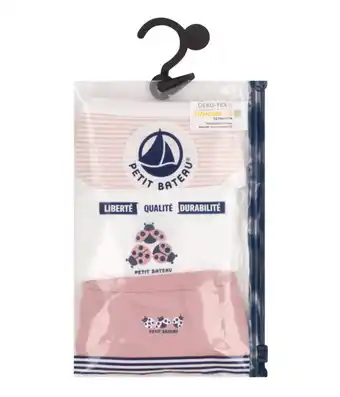 Carrefour Petit bateau culottes fille offre