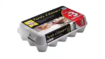 Carrefour L'oeuf de nos villages œufs parole d'éleveurs offre