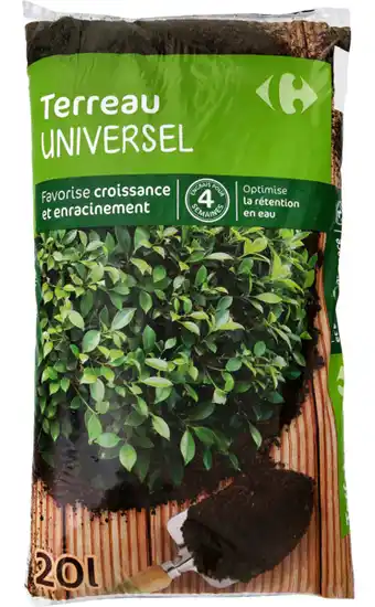 Carrefour Carrefour terreau universel offre