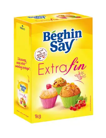 Carrefour Beghin say sucre extra fin offre