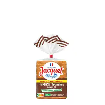 Carrefour Jacquet pain de mie offre économique offre