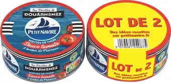 Carrefour Petit navire miettes de thon offre