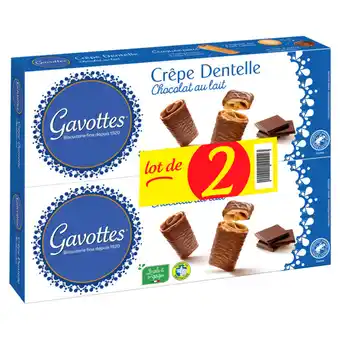 Gavottes crêpe dentelle