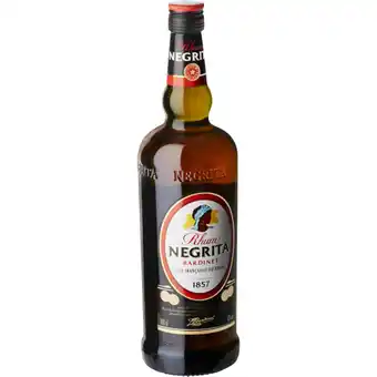 Carrefour Market Negrita rhum ambré offre