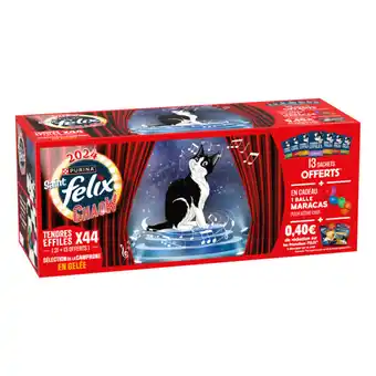 Carrefour Purina effilés en gelée pour chat offre