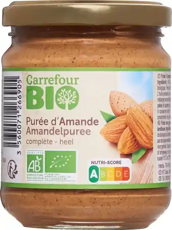 Carrefour Market Carrefour bio purée d'amande offre