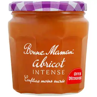 Carrefour Market Bonne maman confiture intense offre découverte offre