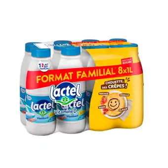 Carrefour Market Lactel lait u.h.t. format familial offre