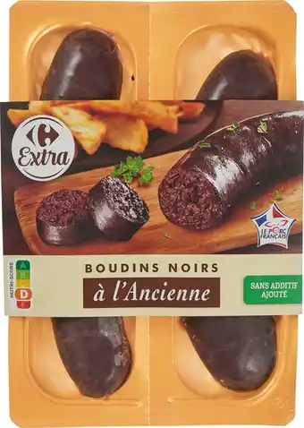 Carrefour Market Carrefour extra boudins noirs offre