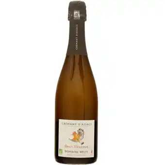 Carrefour Market Domaine welty a.o.p. cémant d'alsace brut bio offre