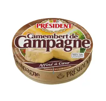 Carrefour Market Président camembert de campagne offre