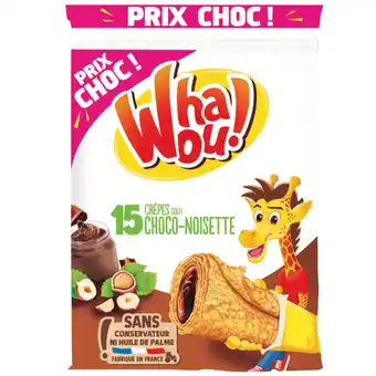 Carrefour Market Whaou! crêpes offre