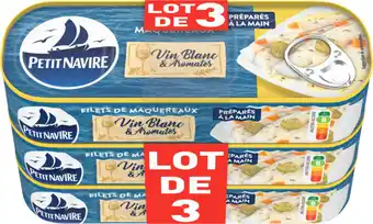 Carrefour Market Petit navire filets de maquereaux offre