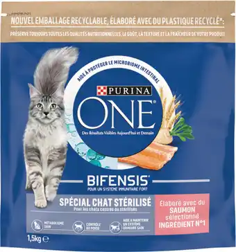 Carrefour Market Purina one croquettes pour chats stérilisés offre