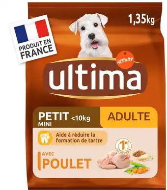 Carrefour Market Ultima croquettes pour chien petit offre