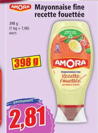 Norma AMORA Mayonnaise fine recette fouettée offre