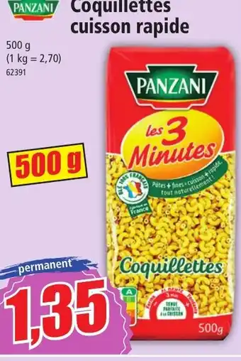 Norma PANZANI Coquillettes cuisson rapide offre