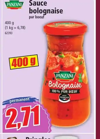Norma PANZANI Sauce bolognaise offre