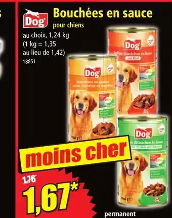 Norma Bouchées en sauce offre