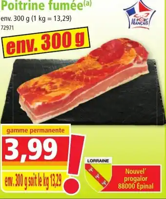 Poitrine fumée