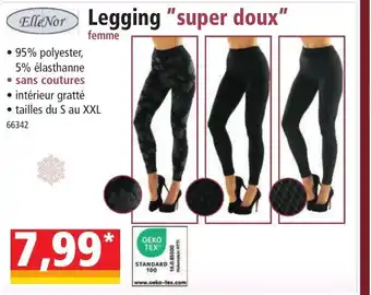 Norma Elle Nor Legging super doux offre