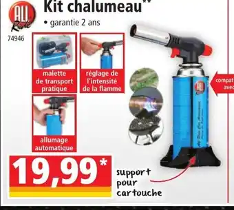 Norma Kit chalumeau offre