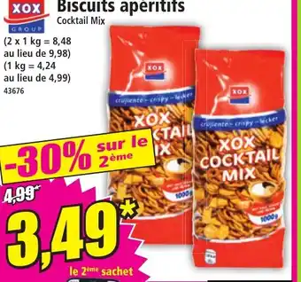 Norma Biscuits apéritifs offre