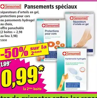 Sensomed Pansements spéciaux