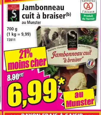 Norma Jambonneau Scuit à braiser offre