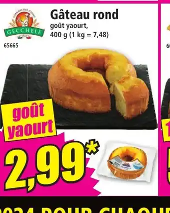 Norma Gâteau rond offre