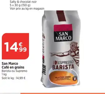 Bi1 San Marco Café en grains offre