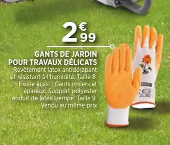Gants de Jardin pour Travaux délicats