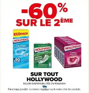 Carrefour Market SUR TOUT HOLLYWOOD offre