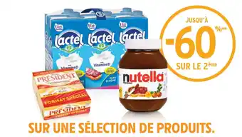 Intermarché SUR UNE SÉLECTION DE PRODUITS. offre