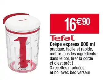 Cora x Carrefour Crêpe express 900 ml offre