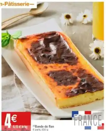 Cora x Carrefour Bande de flan offre