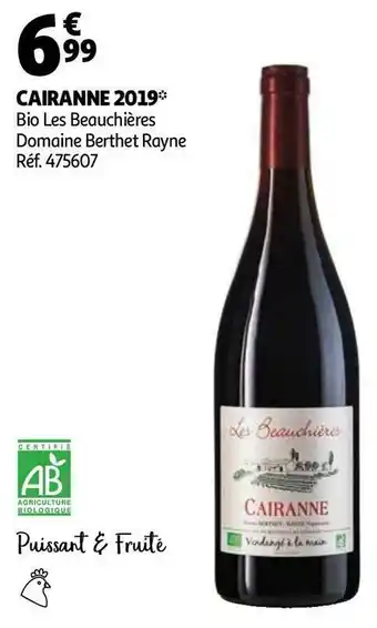 Berthet rayne cairanne 2019