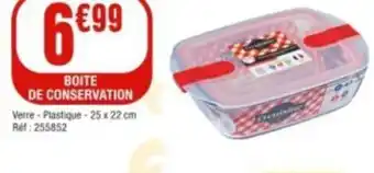 La Foir'Fouille BOITE DE CONSERVATION offre