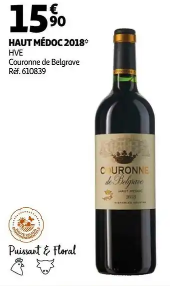 Auchan Haut médoc 2018 offre
