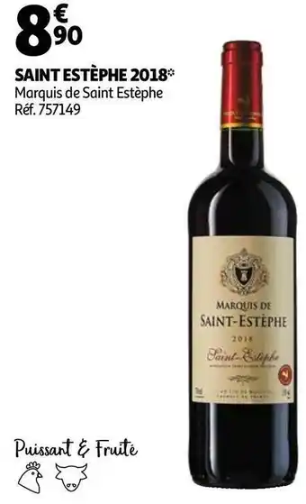Saint estèphe 2018