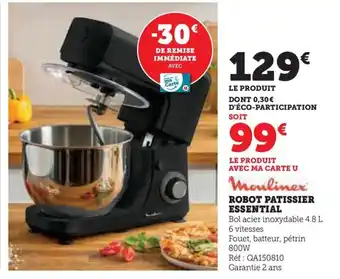 Hyper U ROBOT PATISSIER ESSENTIAL offre