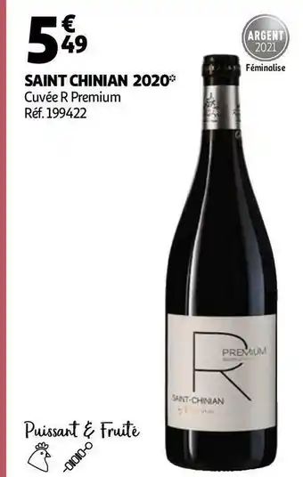 Cuvée r premium saint chinian 2020