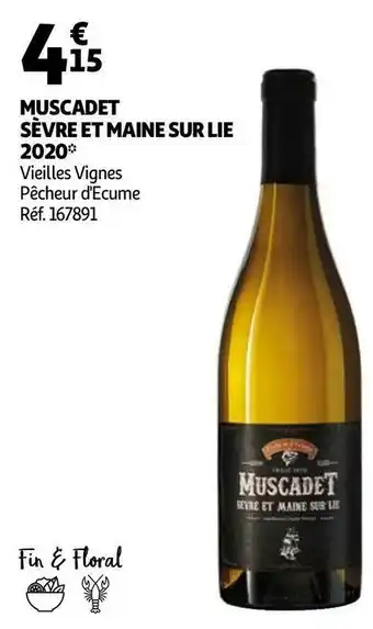 Sèvre et maine sur lie muscadet 2020