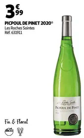 Les roches saintes picpoul de pinet 2020
