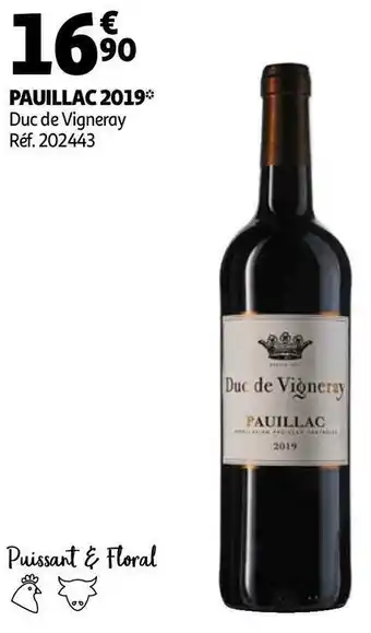 Duc de vigneray pauillac 2019